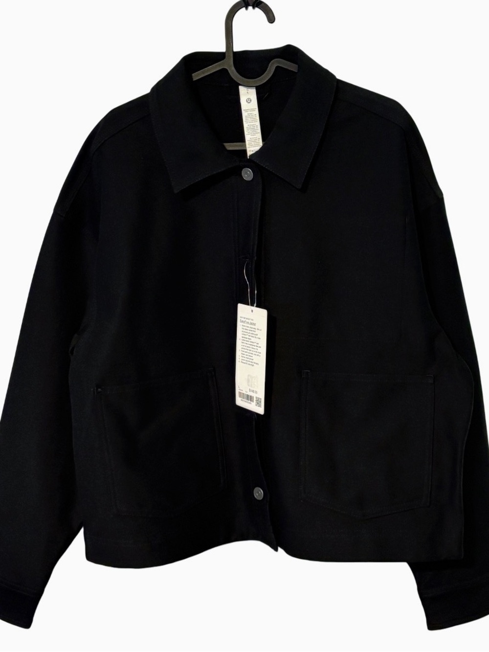 Brand New lululemon EasyFive Jacket Black Size L